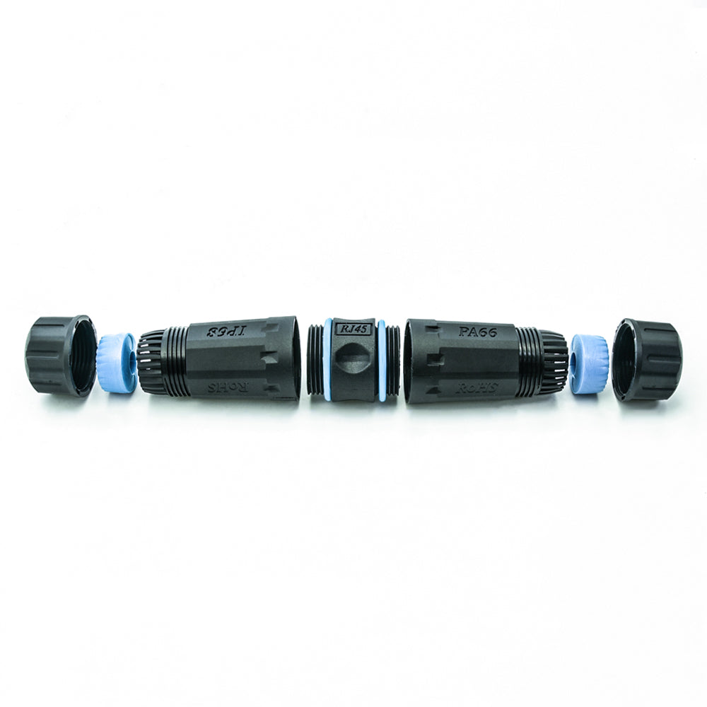 CAT6 Shielded RJ45 Outdoor Waterproof Inline Coupler CAT6 Shielded RJ45 Outdoor Waterproof Inline Coupler